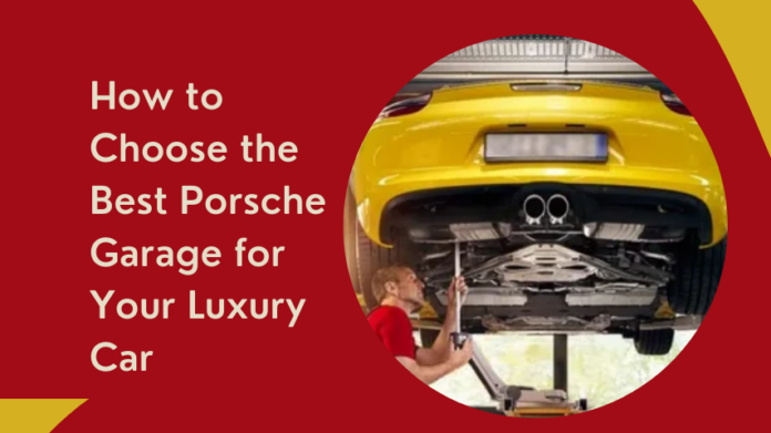 Porsche Garage in Dubai
