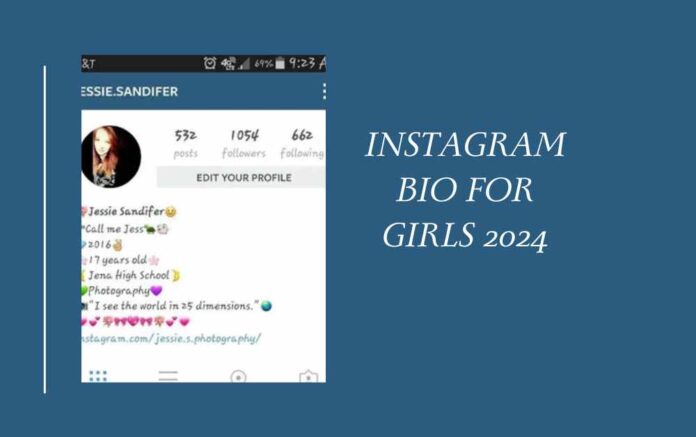 Instagram Bio For Girls 2024